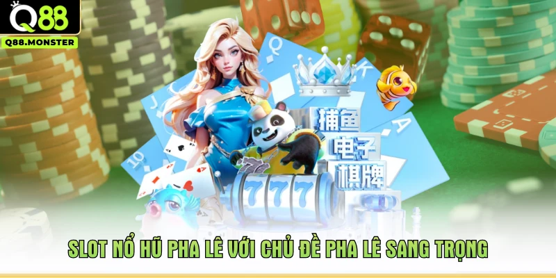Slot nổ hũ pha lê với chủ đề pha lê sang trọng